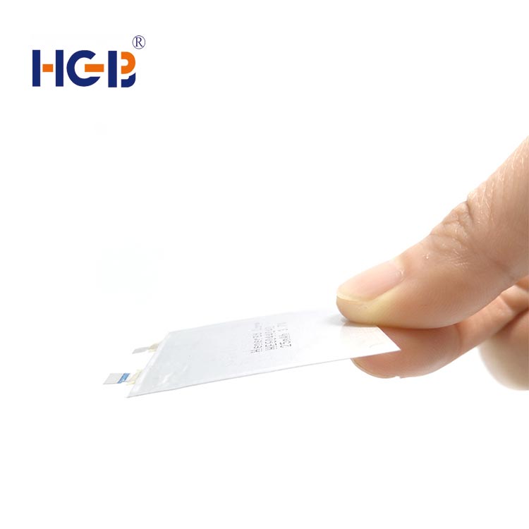 HGB Latest ultra thin lithium battery series for wearable devices-1