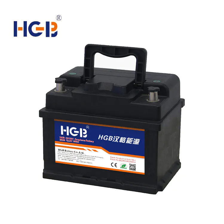 Vehicle starter battery HGB -201202 Graphene Car Battery