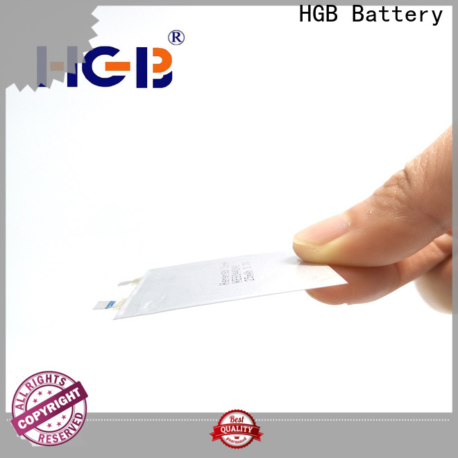 HGB Eco-friendly super thin battery directly sale for micro speakers