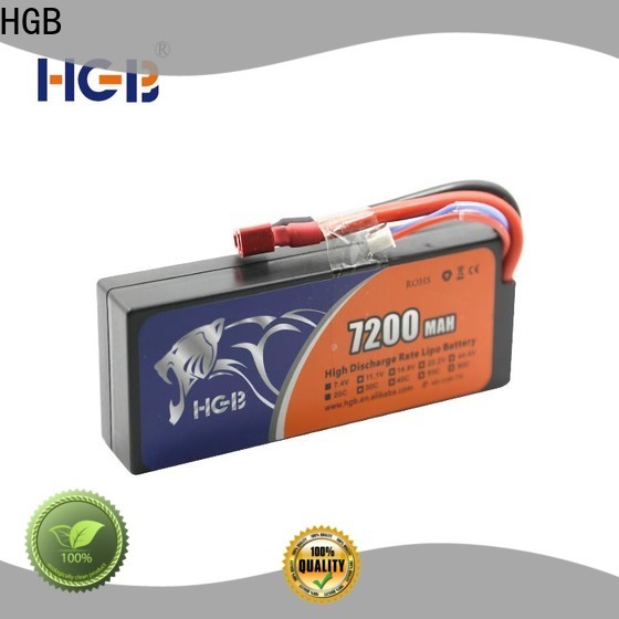 HGB rc battery pack factory price for RC helicopter