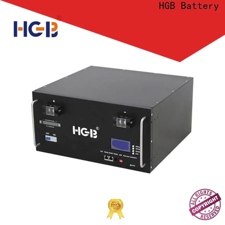 HGB lithium ion phosphate battery customized for Cloud/Solar Power Storage System