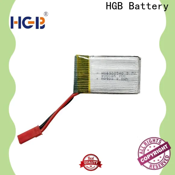 HGB high quality lithium ion battery for rc planes directly sale for RC quadcopters