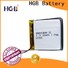 HGB rechargeable lithium polymer battery manufacturer for mobile devices
