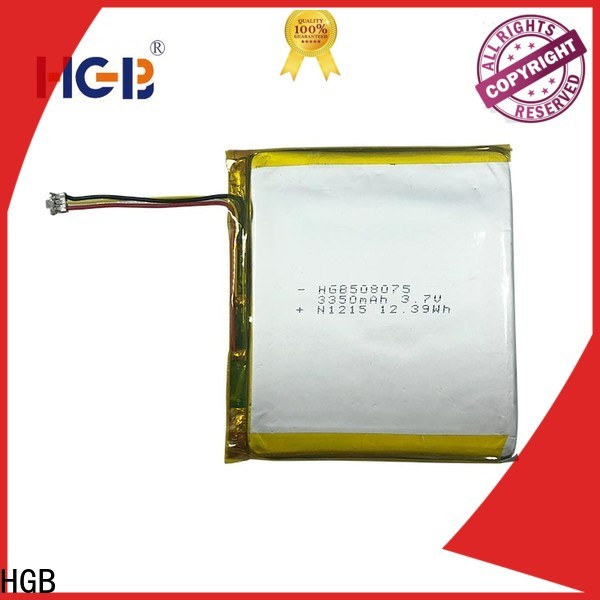 HGB rechargeable lithium polymer battery manufacturer for computers