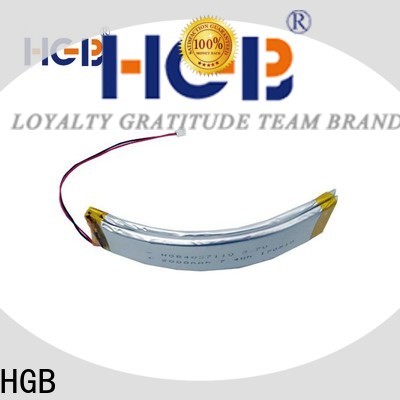 HGB button shape curved battery supplier for multi-function integrated watch