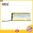 HGB light weight flat lithium polymer battery customized for notebook