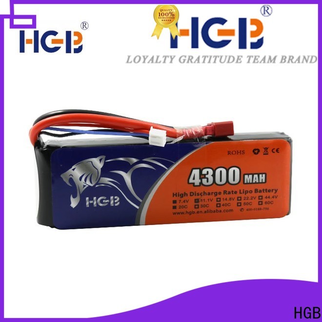 HGB rechargeable rc airplane batteries factory for RC car