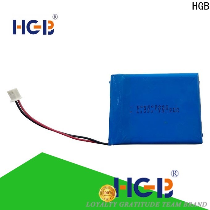 HGB flat lithium polymer battery directly sale for mobile devices