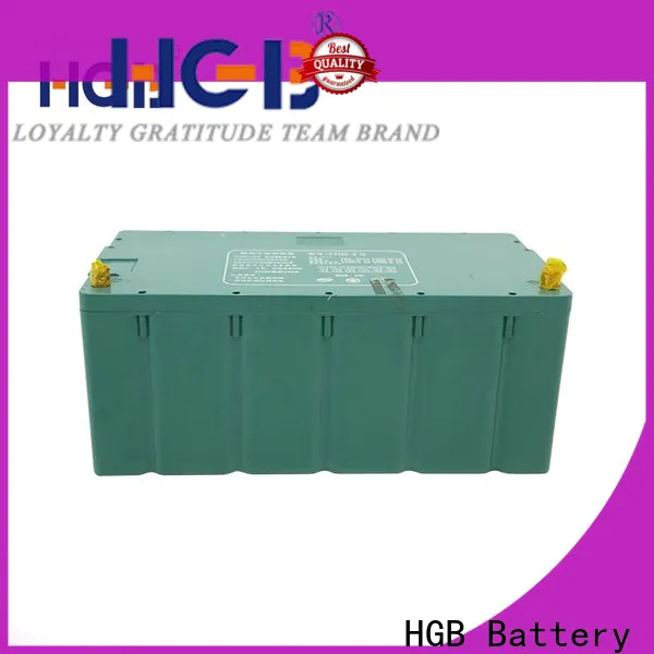 HGB rechargeable li ion car battery customized for tram