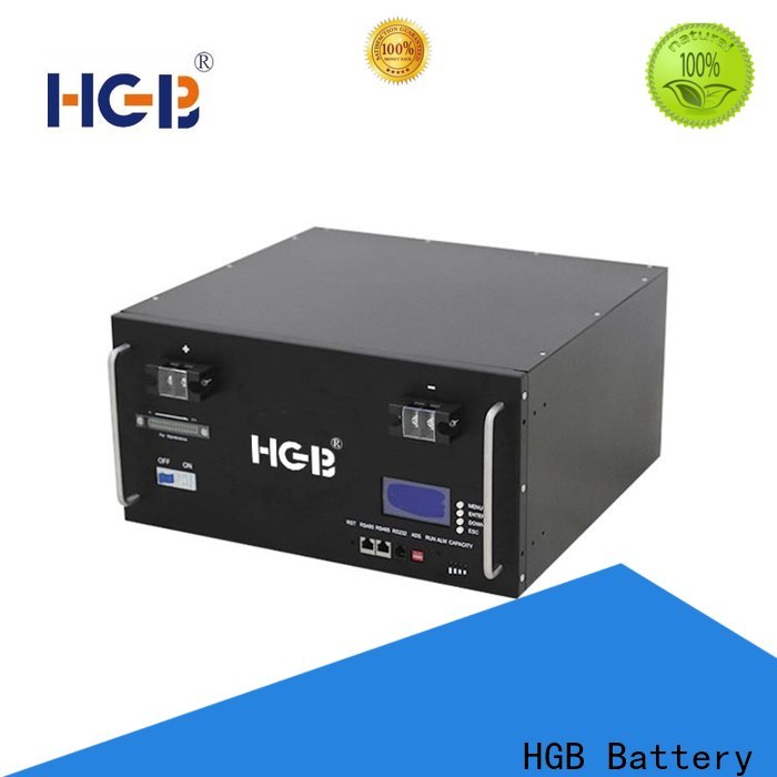 HGB long cycle life lithium phosphate battery supplier for communication base stations