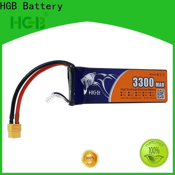 HGB high quality rc batterier factory price for RC quadcopters