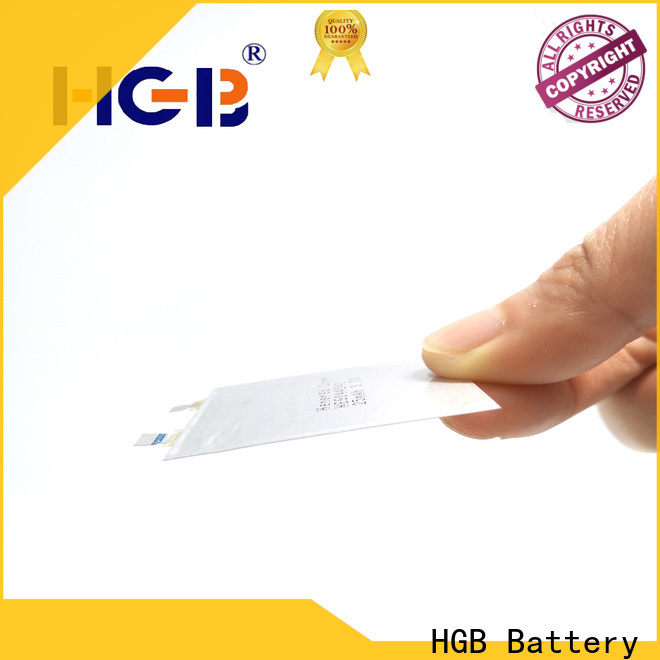 HGB high quality ultra thin battery series for wearable devices