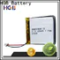 HGB popular flat lithium ion battery customized for notebook