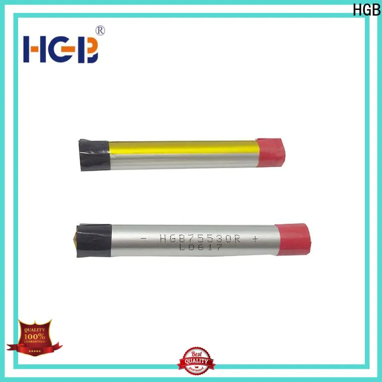 HGB lithium polymer li poly batteries directly sale for rechargeable devices