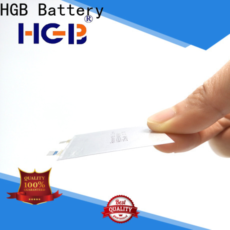 HGB primary ultra thin lithium polymer battery series for micro speakers