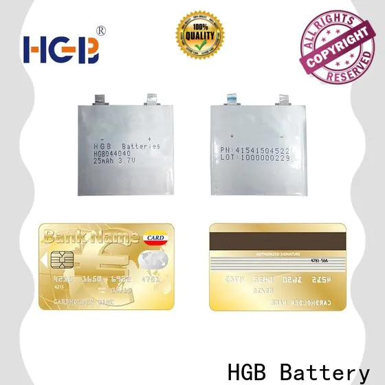 HGB professional hin lithium battery factory price for wearable devices