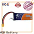 HGB lithium polymer battery rc wholesale for RC planes