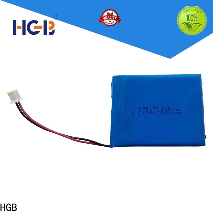 HGB rechargeable lithium polymer battery factory for notebook