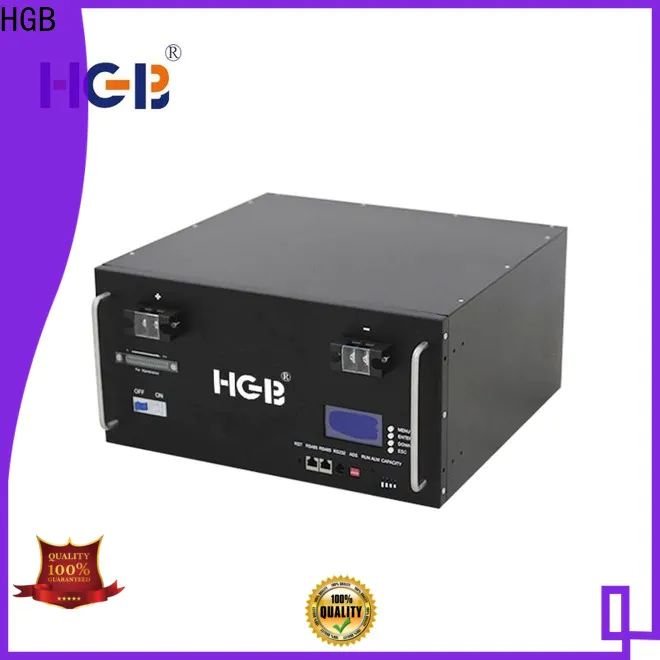 HGB lithium phosphate battery directly sale for Cloud/Solar Power Storage System