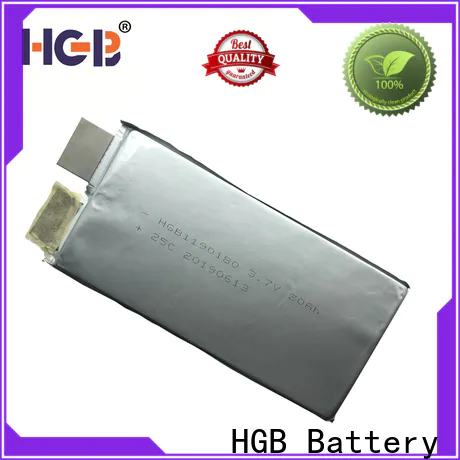 HGB low temperature rechargeable batteries customized for public security