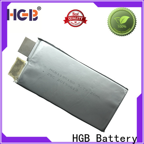 HGB low temperature rechargeable batteries customized for public security