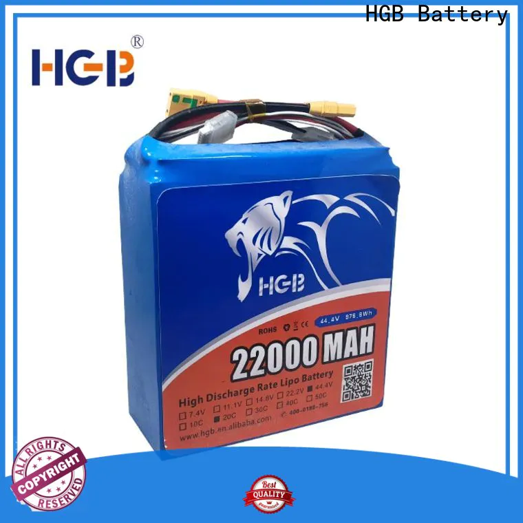 HGB charge quickly 7.4 v 2000mah drone battery manufacturers for UAV