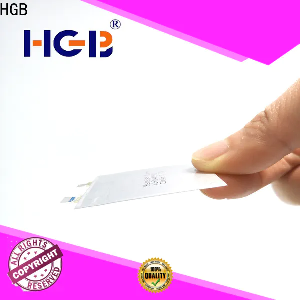 HGB HGB Battery ultra thin lithium battery factory price for tracking devices