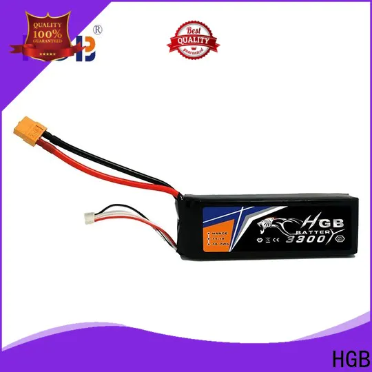 HGB high quality car battery rc company for RC car