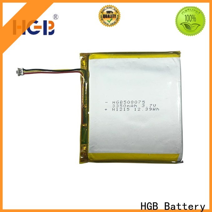 HGB New flat cell lithium ion battery supplier for notebook