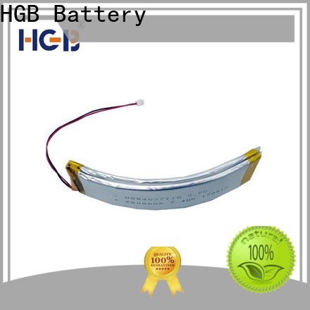 HGB Best flexible lithium battery design for smart bracelet