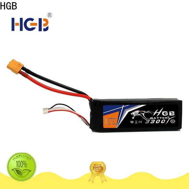HGB popular rc lithium polymer batteries factory for RC planes