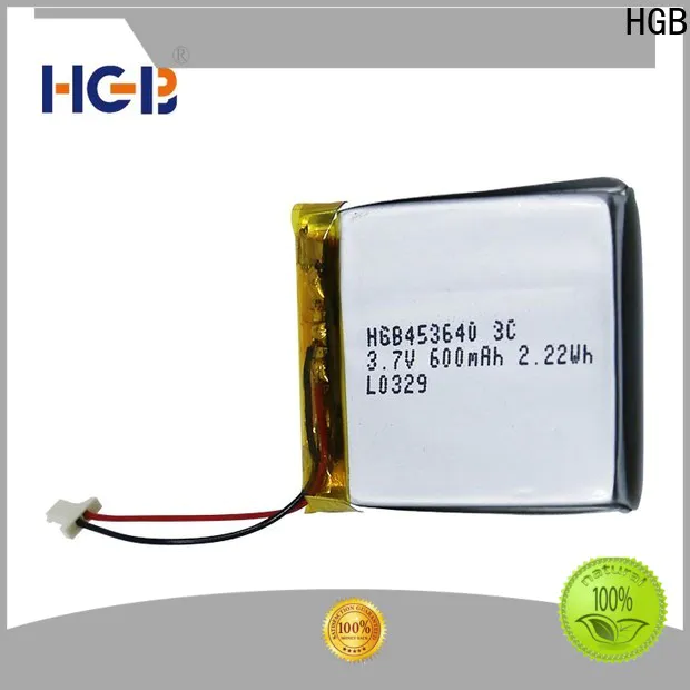 HGB Top thin rechargeable battery factory price for computers