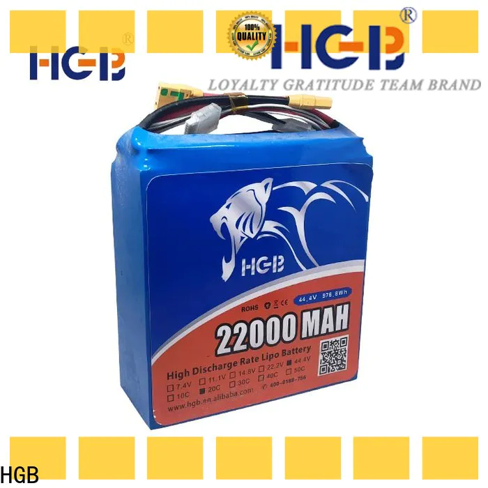 HGB drone battery 10000mah manufacturers manufacturer
