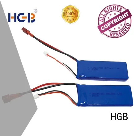 HGB advanced car battery rc factory price for RC quadcopters
