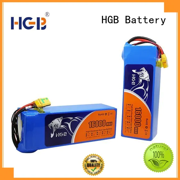 HGB reliable quadcopter battery with good price for UAV