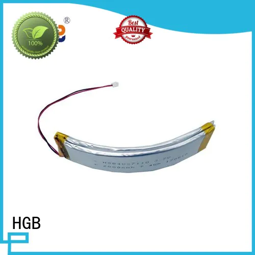 HGB long lasting flexible lithium ion battery supplier for multi-function integrated watch