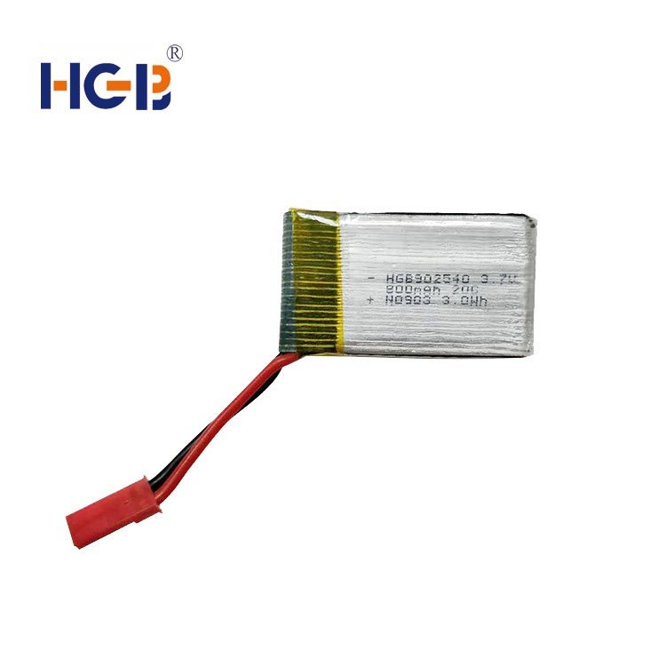 RC battery 3.7V 20C 800mAh HGB902540
