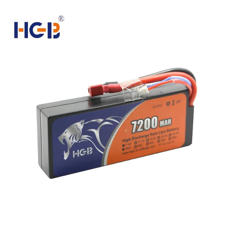 RC battery 11.1V 3S2P 20C 7200mAh HGB5543125
