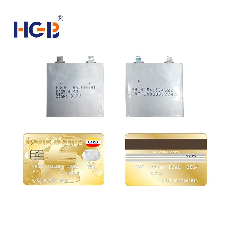 HGB Latest ultra thin lithium battery series for wearable devices-2
