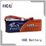 HGB rechargeable rc lithium ion battery directly sale for RC car
