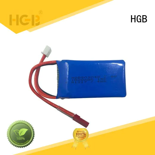 HGB reliable rc batterier factory price for RC helicopter