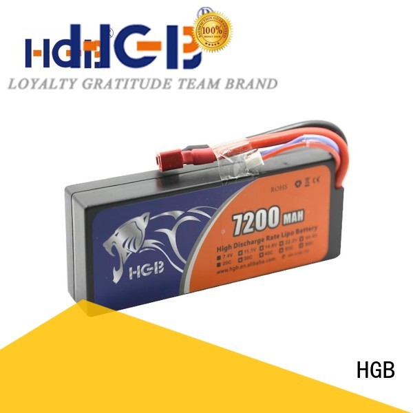 HGB professional rc lithium ion battery directly sale for RC planes