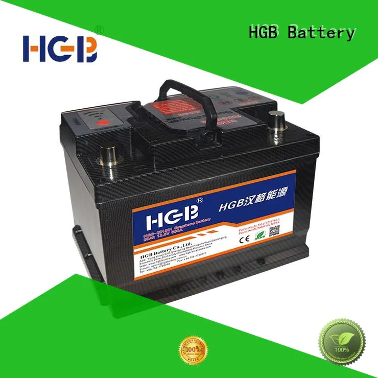 HGB lasting lithium car battery supplier for tractors