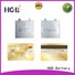 HGB ultra thin lithium polymer battery supplier for smart cards
