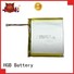 HGB good quality flat lithium polymer battery directly sale for mobile devices