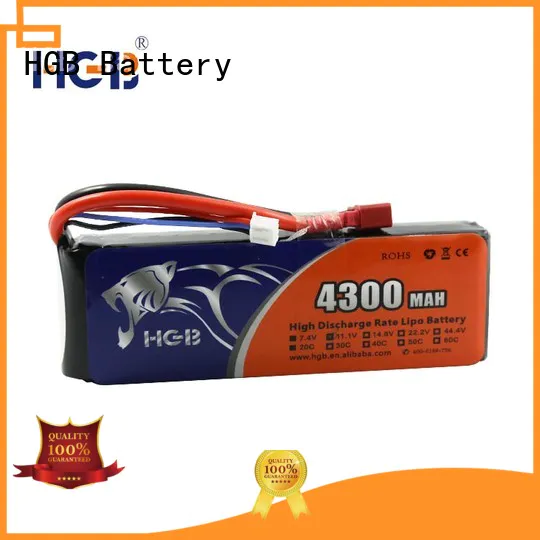 HGB popular rc lithium ion battery factory price for RC helicopter