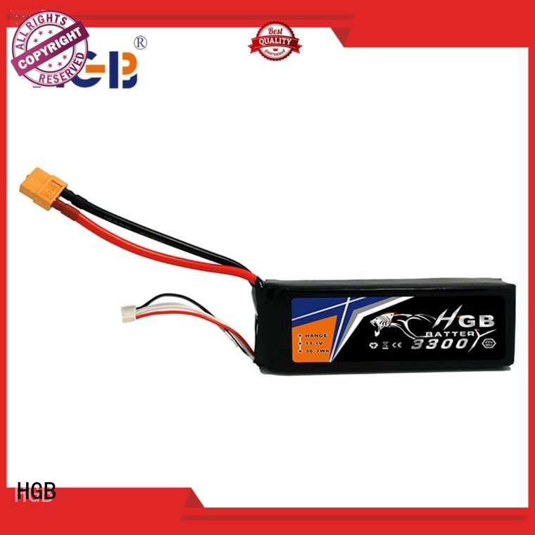 HGB li ion rc battery factory price for RC quadcopters