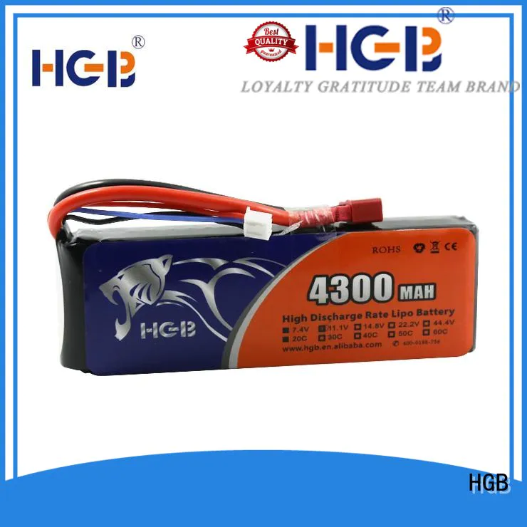 HGB professional rc plane battery supplier for RC quadcopters