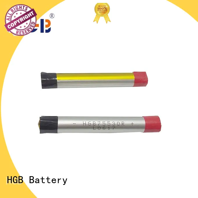HGB lithium polymer li poly batteries manufacturer for rechargeable devices