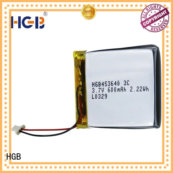 HGB flat lithium polymer battery directly sale for mobile devices